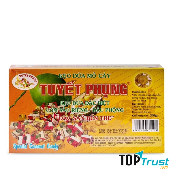 Kẹo dừa Tuyết Phụng