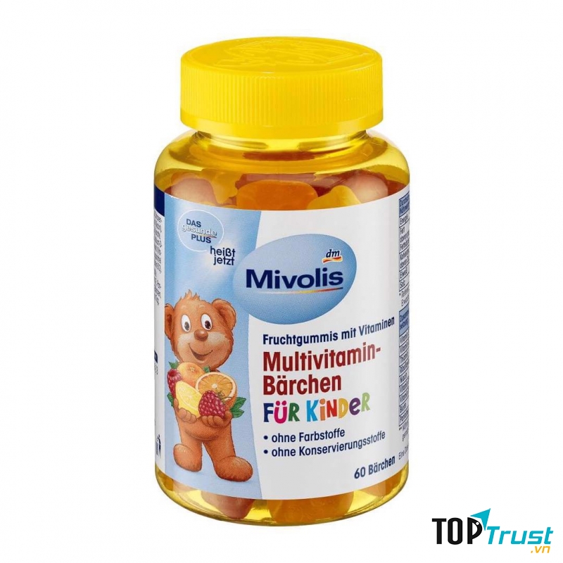 Kẹo Gấu của Đức Mivolis Multivitamin Barchen