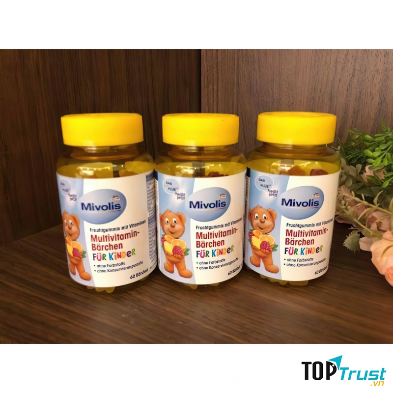 Kẹo Gấu của Đức Mivolis Multivitamin Barchen