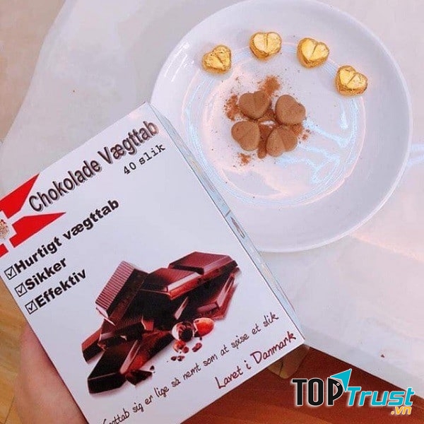 Kẹo giảm cân chokolade vægttab