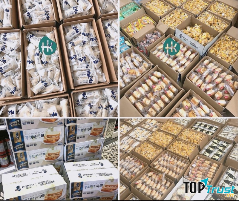 Một số loại bánh tại Kẹo