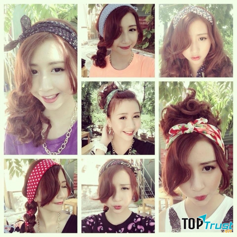 Kết hợp cùng khăn turban
