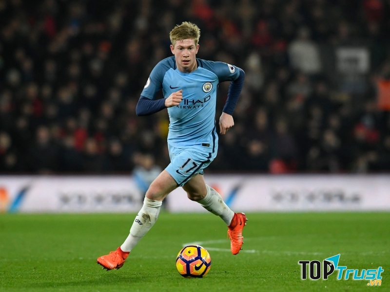 De Bruyne là con bài chiến lược của Pep