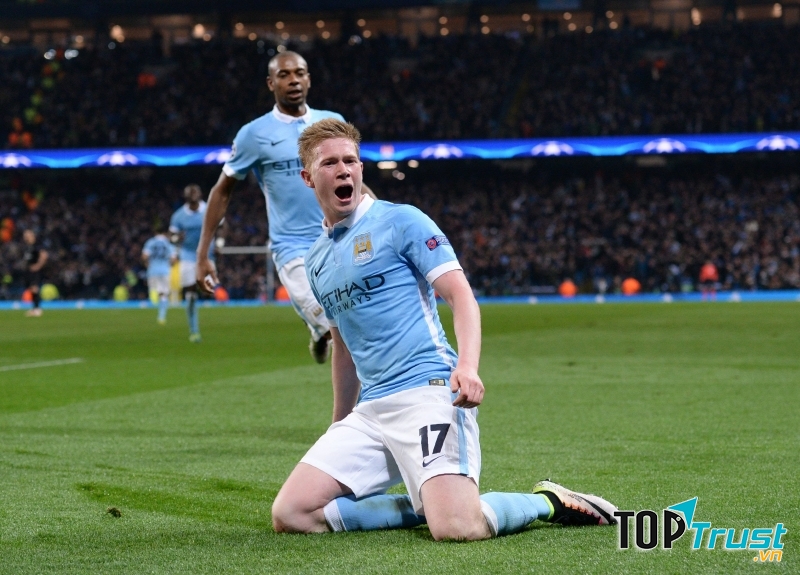 De Bruyne là nhân tố quan trọng trong sơ đồ của Pep