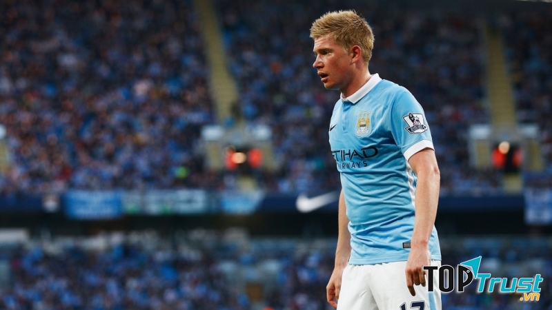 De Bruyne dứt điểm rất nhiều