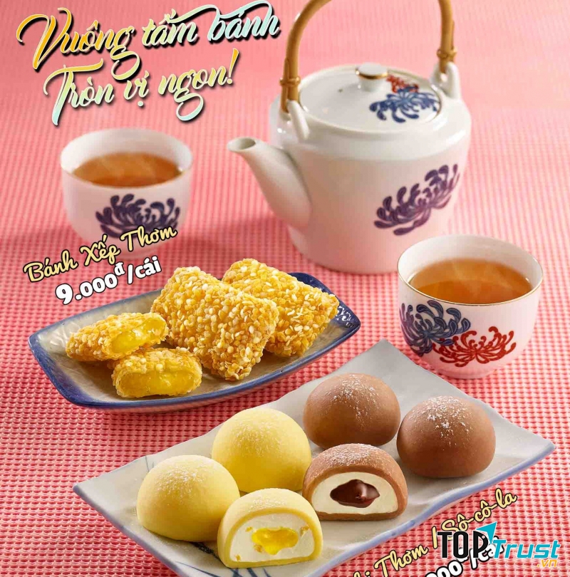 chiếc bánh mochi đến từ KFC
