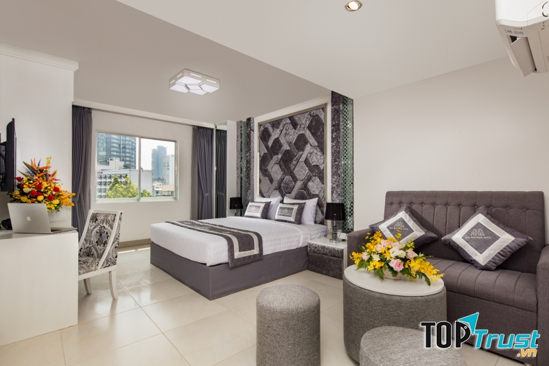 Nằm tại Quận 1, Thành phố Hồ Chí Minh, AHA Boutique Hotel chỉ cách Công viên 23/9 khoảng 250 m