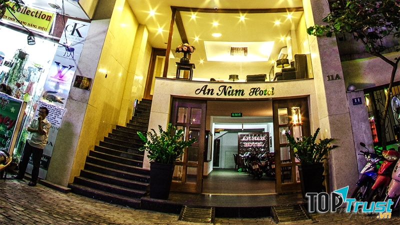 Khách sạn An Nam tọa lạc gần trung tâm thành phố Đà Nẵng