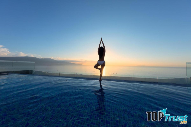 Khung cảnh tuyệt vời của khách sạn