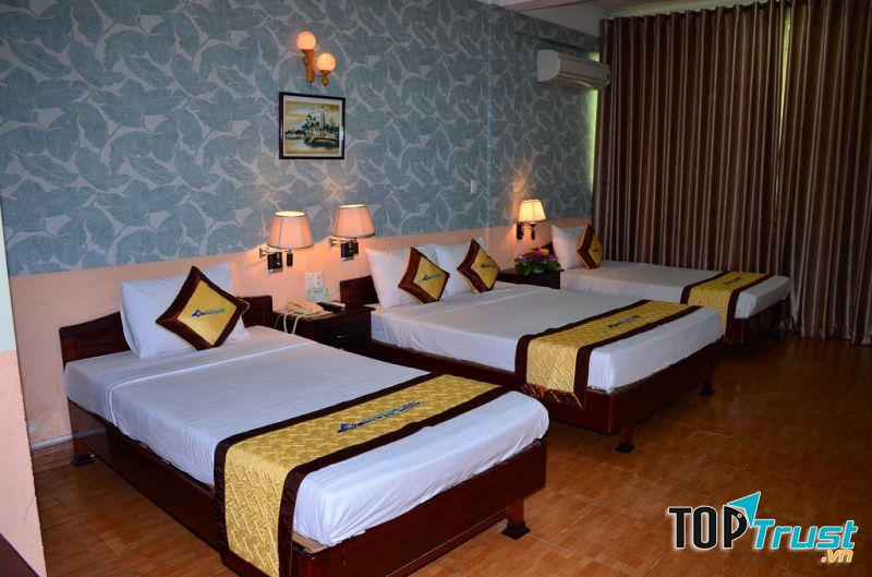 Phòng tại khách sạn Cửu Long