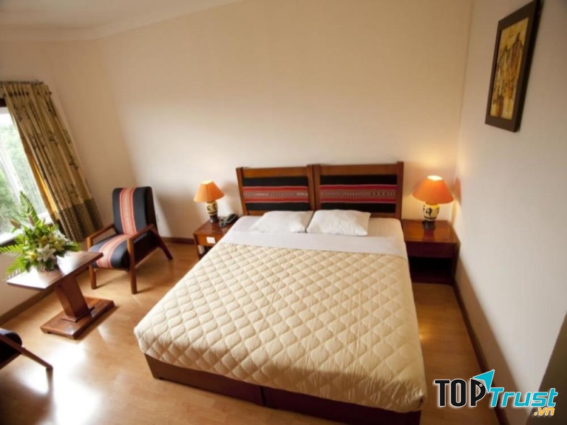 Phòng tại khách sạn Đam San