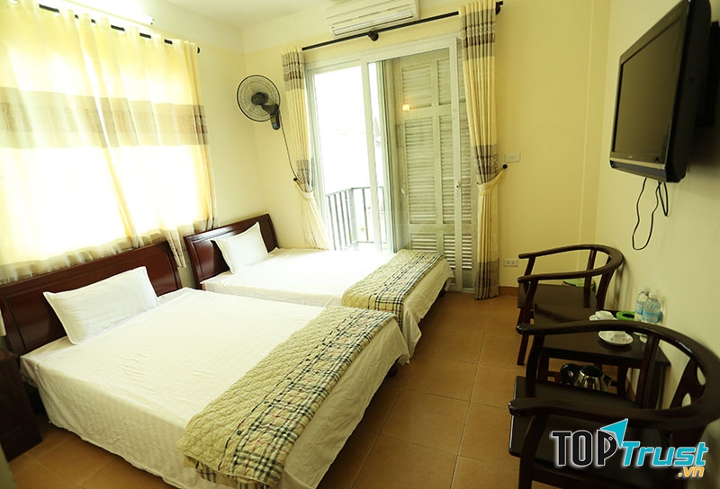 Phòng ở khách sạn HANVET Tam Đảo