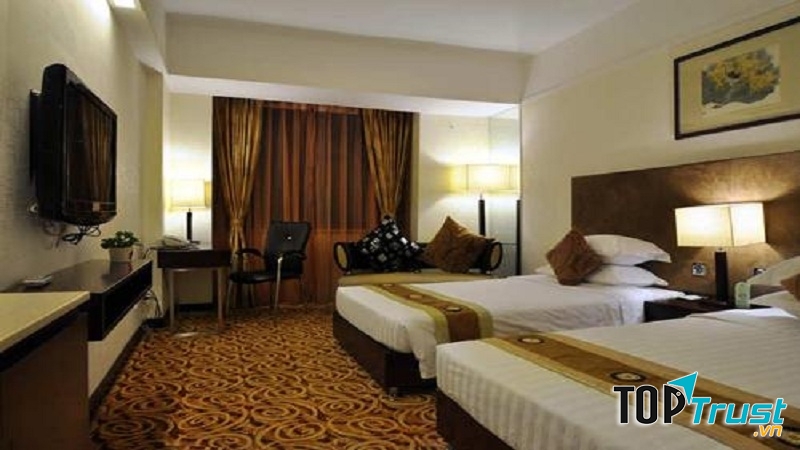 Bên trong căn phòng loại 1 của khách sạn Hoàng Gia