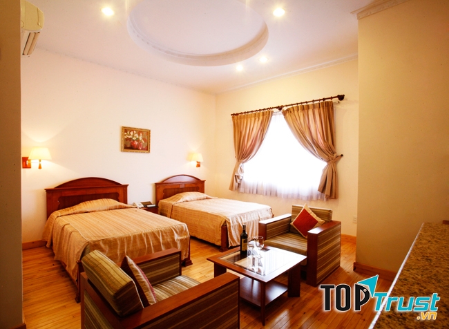 Phòng tại khách sạn Hoàng Yến