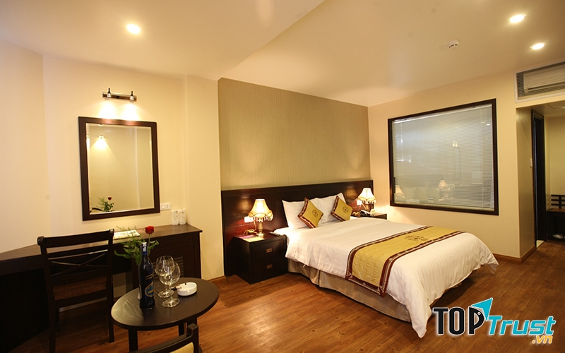 Phòng tại khách sạn Lạc Long