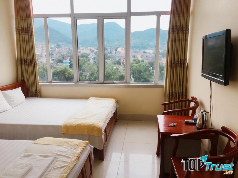 Phòng tại khách sạn Minh Hoàng