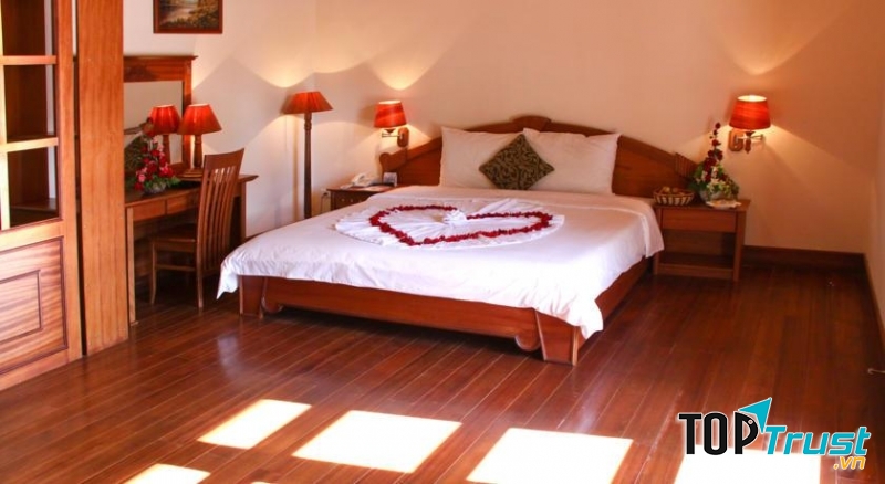 Gồm 122 phòng với trang thiết bị hiện đại