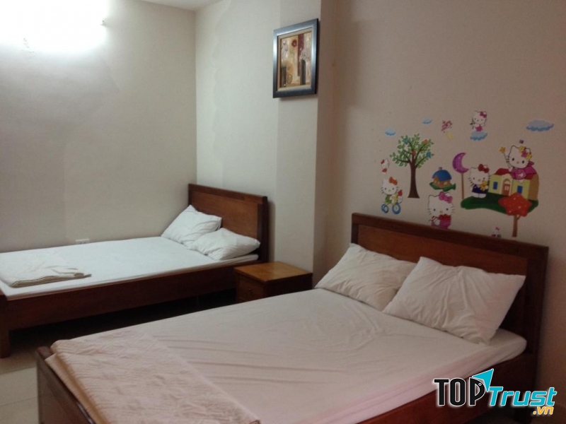 Phòng dành cho gia đình có trẻ nhỏ.