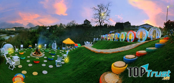 Không gian rộng lớn tại khách sạn ống cống