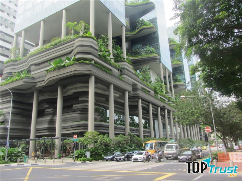 Một góc của Khách sạn Parkroyal