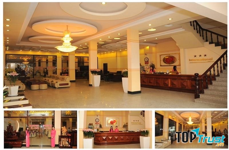 Không gian bên trong của khách sạn Quốc tế