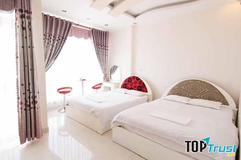 Phòng đôi tại khách sạn Sunny Đà Lạt
