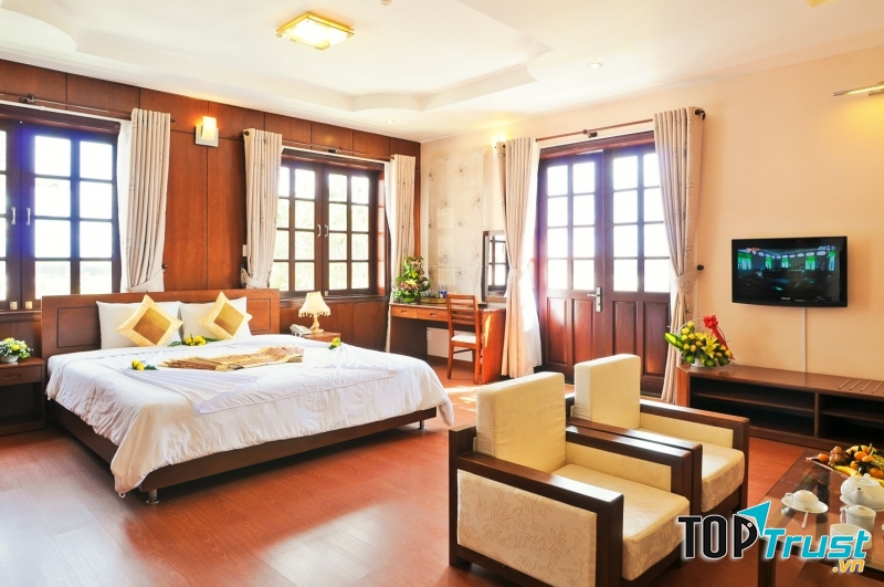 Mỗi phòng đều có tầm nhìn ra toàn cảnh của thành phố