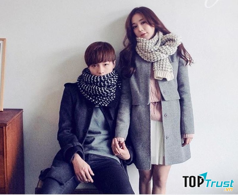 Khăn choàng giúp giữ ấm hiệu quả