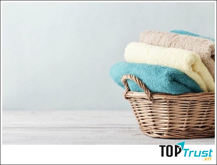 Khăn mềm kết hợp với giấm ăn