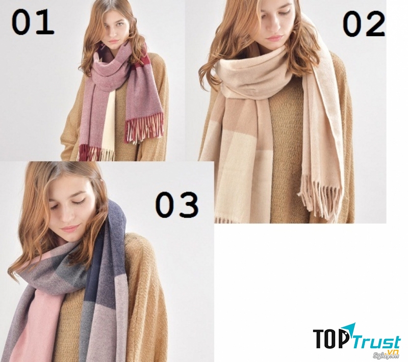 Khăn choàng - nhẹ nhàng thanh lịch