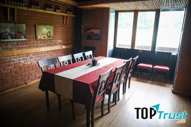 Khang Viên Quán có không gian yên tĩnh, nơi đây hứa hẹn sẽ đem đến cho thực khách những cuộc vui vừa ý.