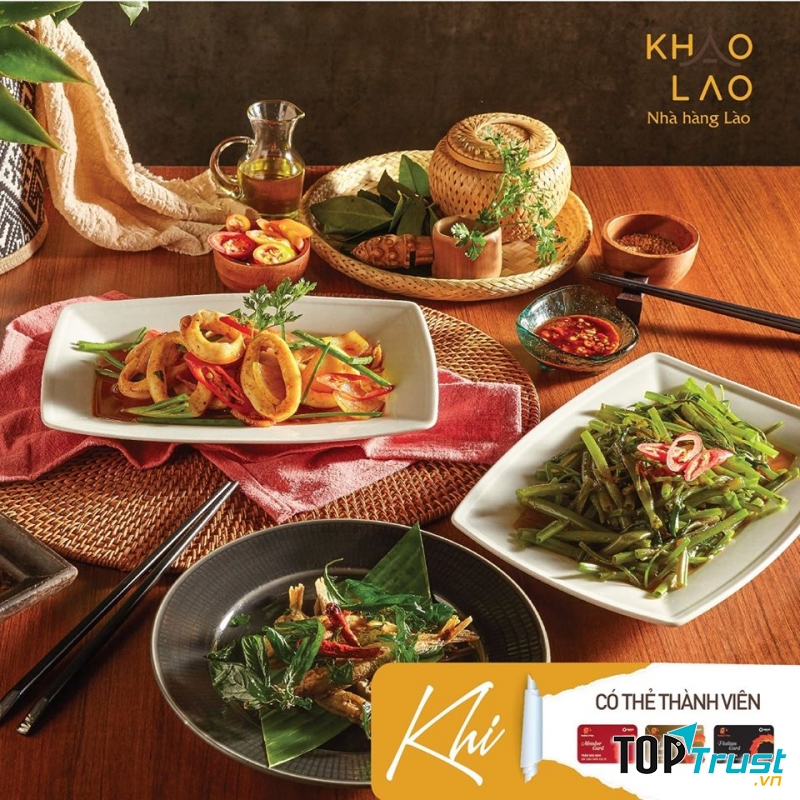 Món ăn tại Khao Lao