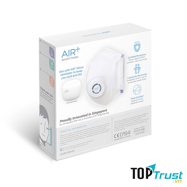 Khẩu trang AirPlus Mask (Air+ Mask) l