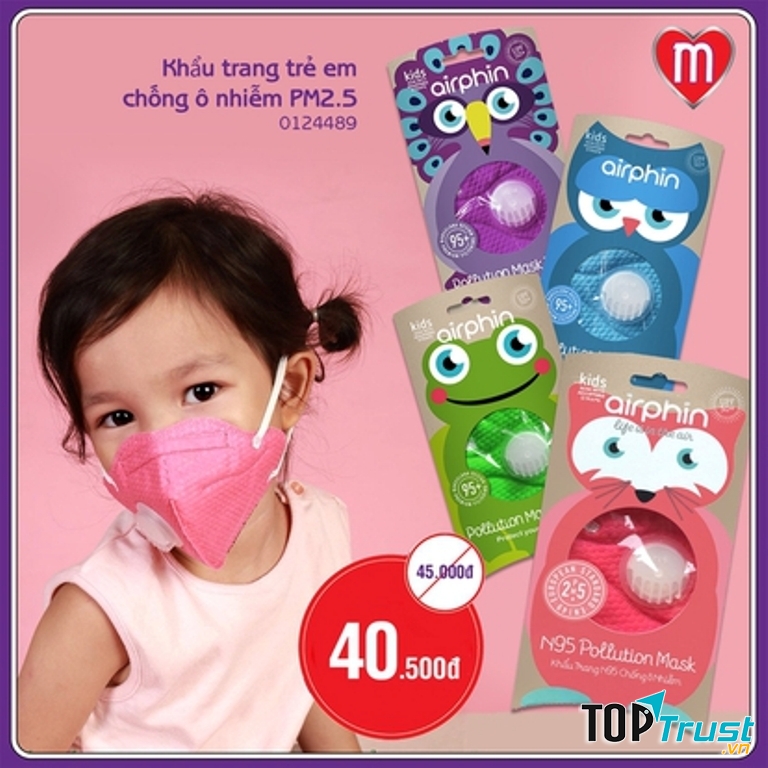 Khẩu trang chống ô nhiễm Airphin