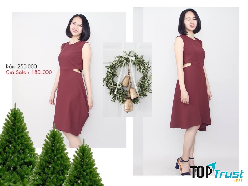 Mẫu đầm thiết kế mới lạ với tông màu tinh tế