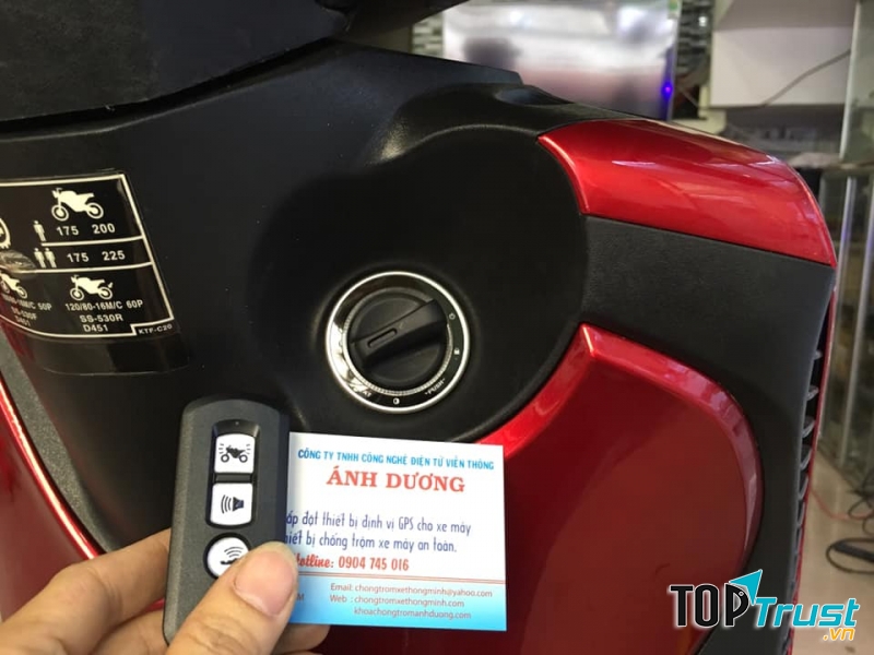 Khóa Chống Trộm Xe Máy Ánh Dương