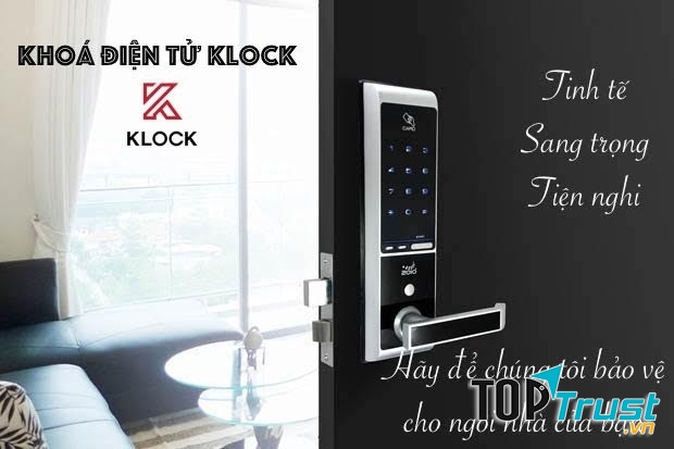 Khóa cửa điện tử Klock