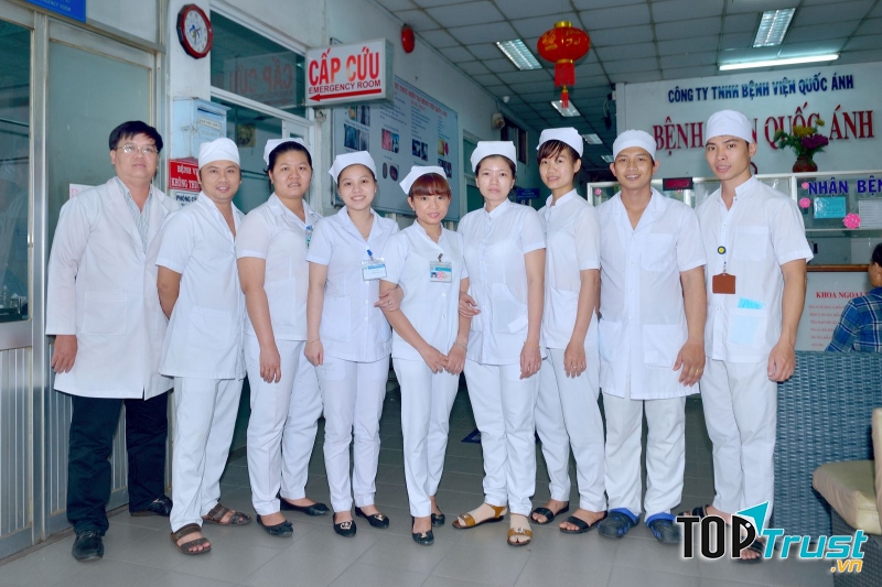 Đội ngũ nhân viên Khoa mắt - Bệnh Viện Đa Khoa Quốc Ánh