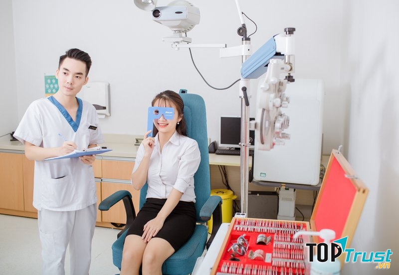 Khoa mắt bệnh viện đa khoa quốc tế Vinmec