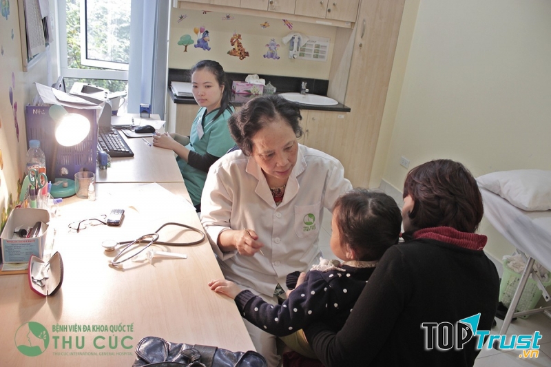 Khoa Nhi – Bệnh viện Đa khoa Quốc tế Thu Cúc