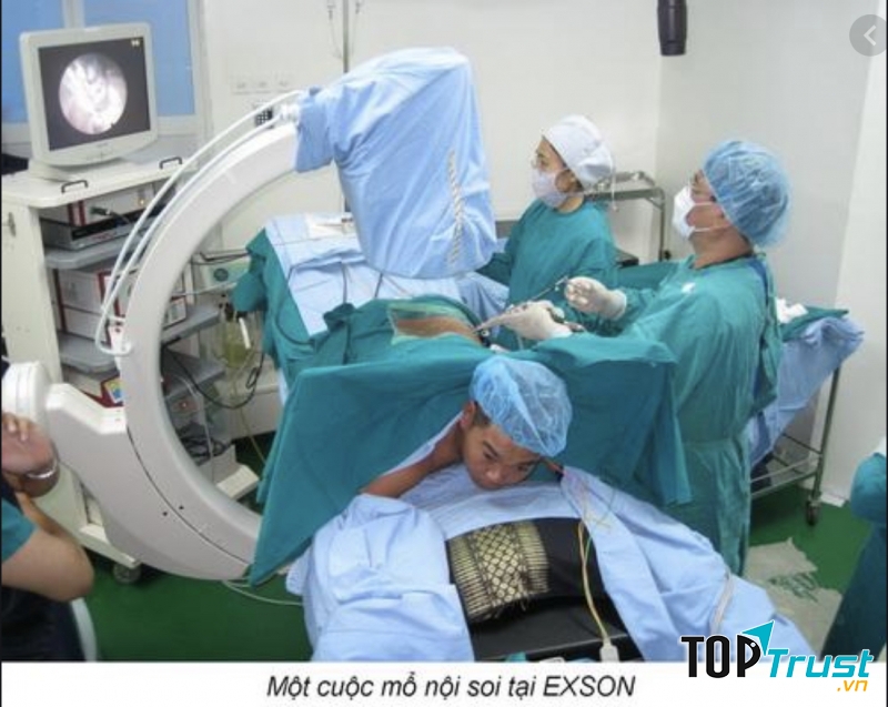 Phòng khám Quốc tế Exson thực hiện mổ nội soi