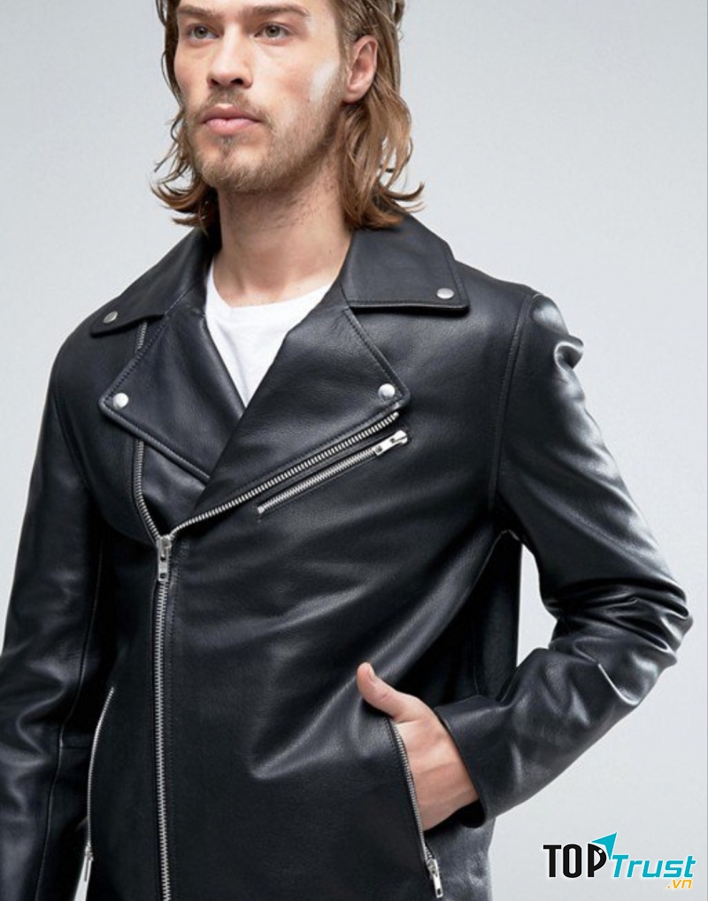 Khoác da Biker jacket chất lừ