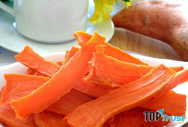 Đặc sản khoai deo ở Quảng Bình