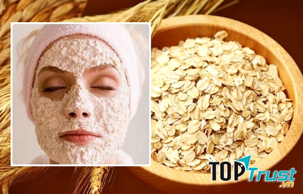 Tẩy tế bào chết bằng khoai lang và bột yến mạch,