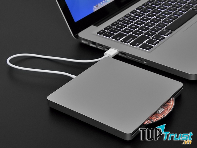 Không có ổ quang Apple USB SuperDrive