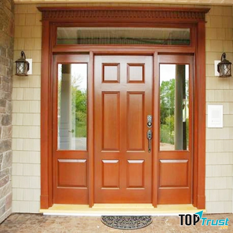 Không đặt gương trên cửa nhà mình đối diện với cửa nhà hàng xóm