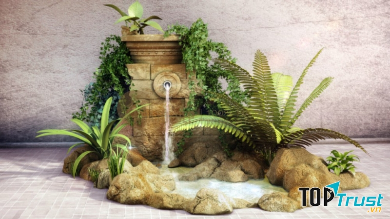 Không để nước chảy trong nhà