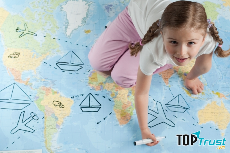 Hãy cho trẻ tham gia xây dựng kế hoạch cho chuyến du lịch của gia đình