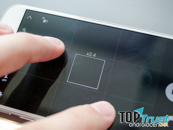 Không dùng tính năng zoom