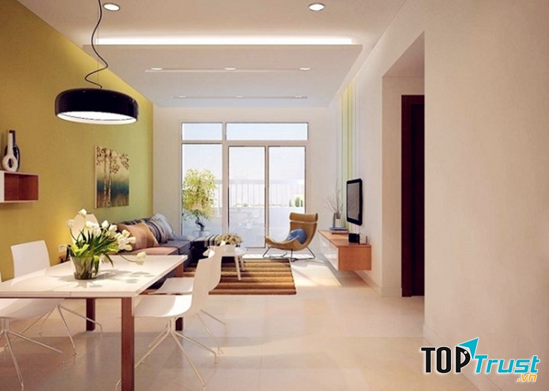 Không kê nội thất sát tường